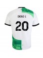 Liverpool Diogo Jota #20 Replika Borta Kläder 2023-24 Kortärmad